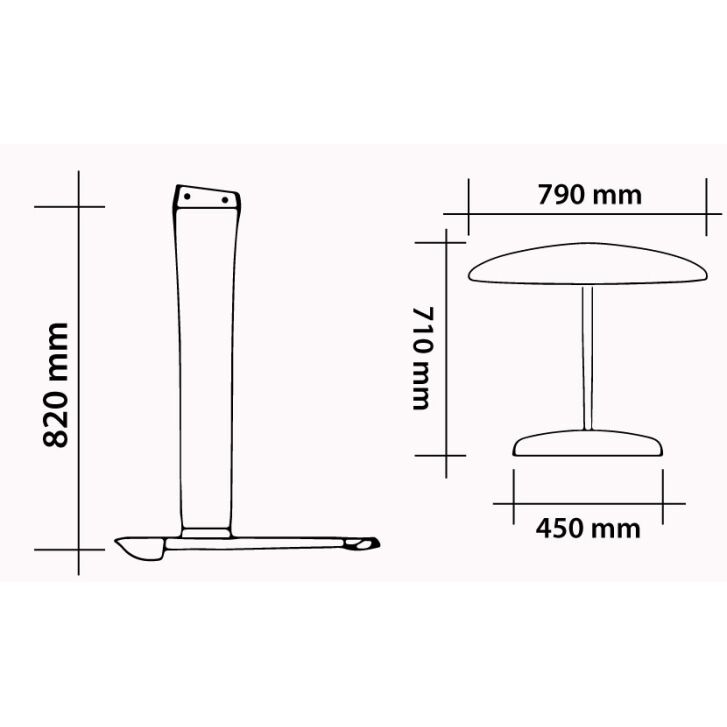 SABFOIL Kit 82 - 790 Onda Foil