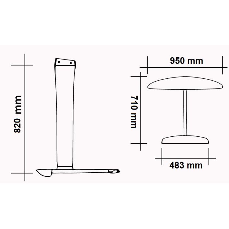 SABFOIL Kit 82 - 950 Onda Foil