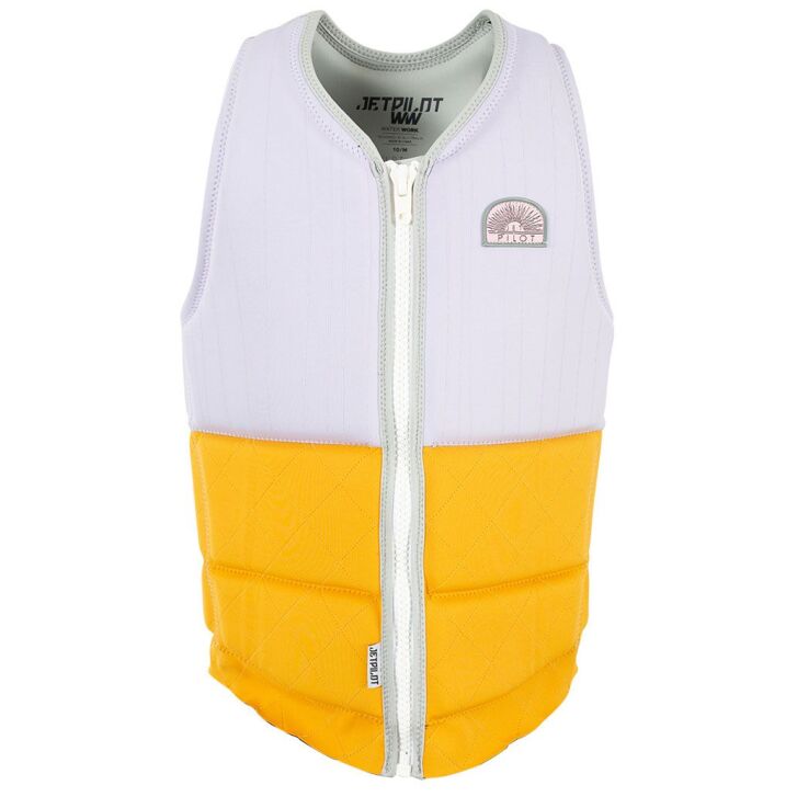 Jetpilot Sina Fuchs X1 F/E Neo Vest Purple/Mustard L-12