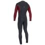 O´neill Hyperfreak Fire Black-Red 5/4 mm Frontzip Neoprenanzug L