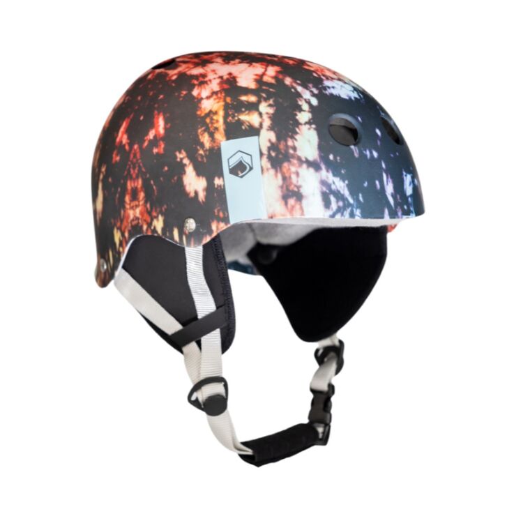 Liquid Force Flash Wakeboard Helm (Black/Tiedye) XS