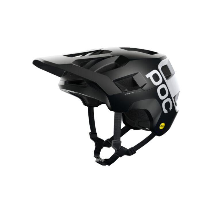 Poc Kortal Race Mips Mountainbike Helm (Black/White) L / 59-62cm