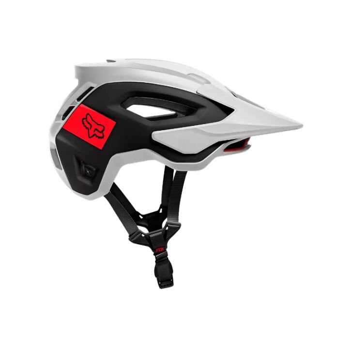 Fox Speedframe Pro Mountainbike Helm (White/Black)