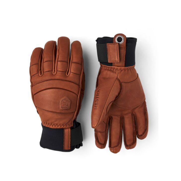 Hestra Fall Line 5-Finger Ski Handschuh (Brown) 7