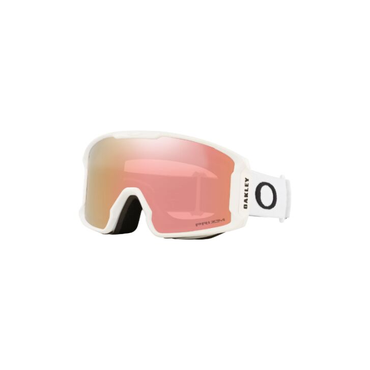 Oakley Line Miner M Ski Brille (White/Rose)