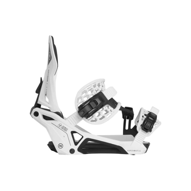 Nidecker Supermatic Snowboardbindung 2025 (White)