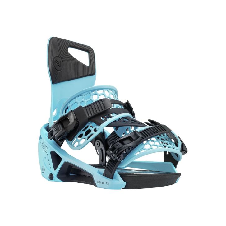 Nidecker Supermatic Snowboardbindung 2025 (Cyan)