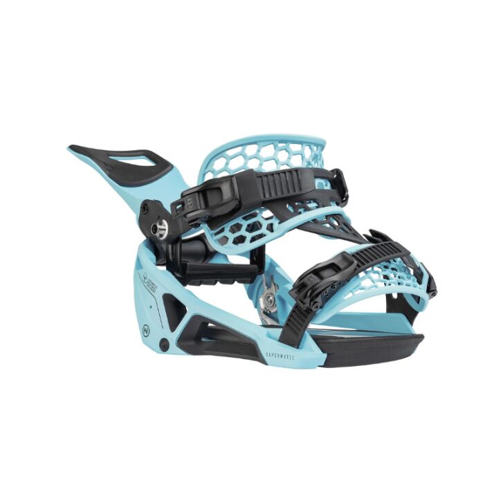 Nidecker Supermatic Snowboardbindung 2025 (Cyan)