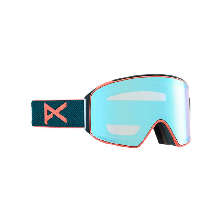 Anon M4 Cylindrical Ski Brille (Deep Emerald/Blue)