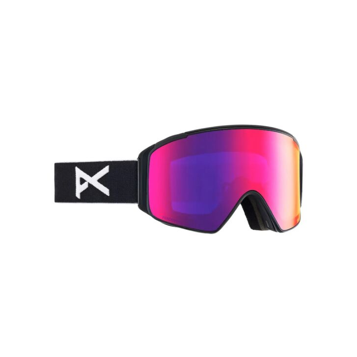 Anon M4 Cylindrical Ski Brille (Black/Red)